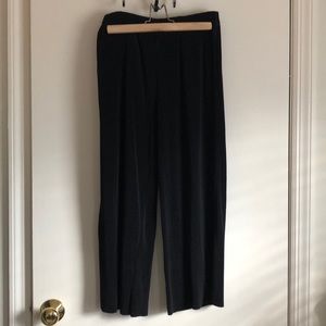 Uniqlo wide-leg ribbed trousers